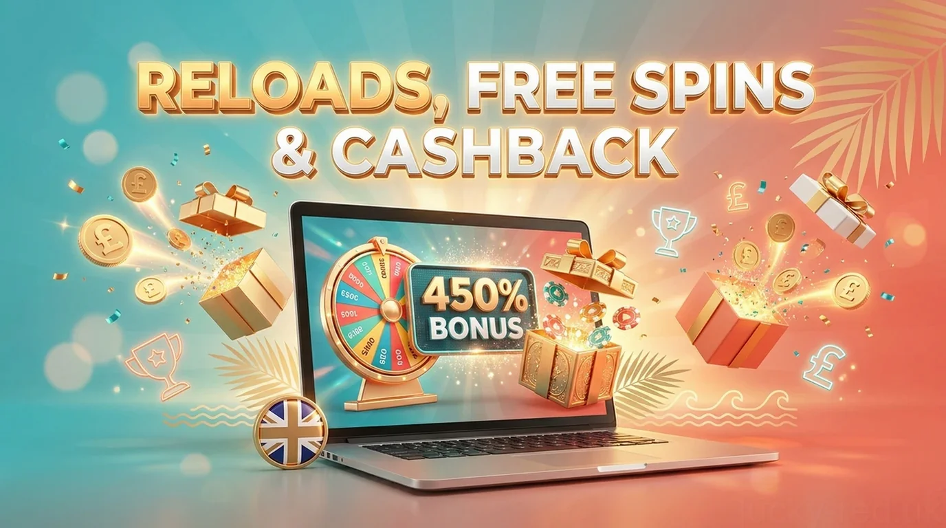 Reloads, Free Spins & Cashback